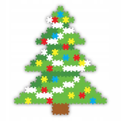 

Puzzelki Pixelki Jixelz Bombka Choinka Fat Brain