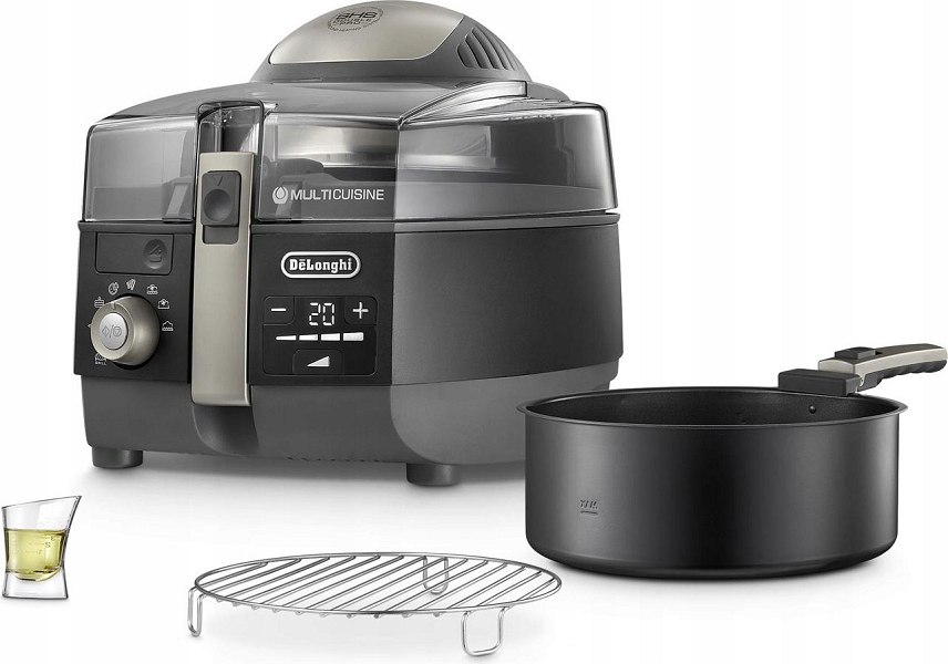 Frytkownica Beztłuszczowa Niskotłuszczowa Multicooker DeLonghi FH1396.BK Nk