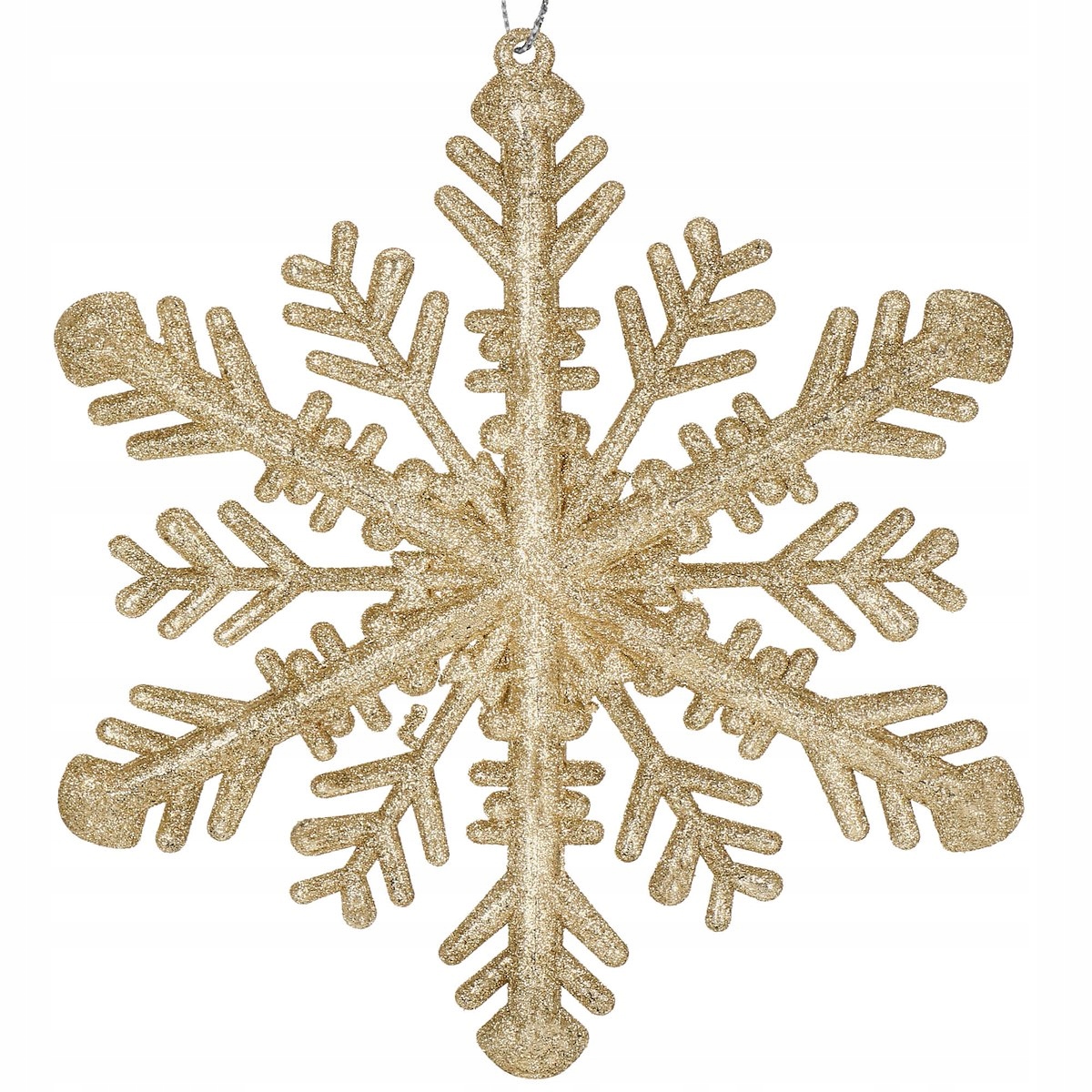 

Śnieżynka Brokatowa Dekoracja Zawieszka Ozdoba