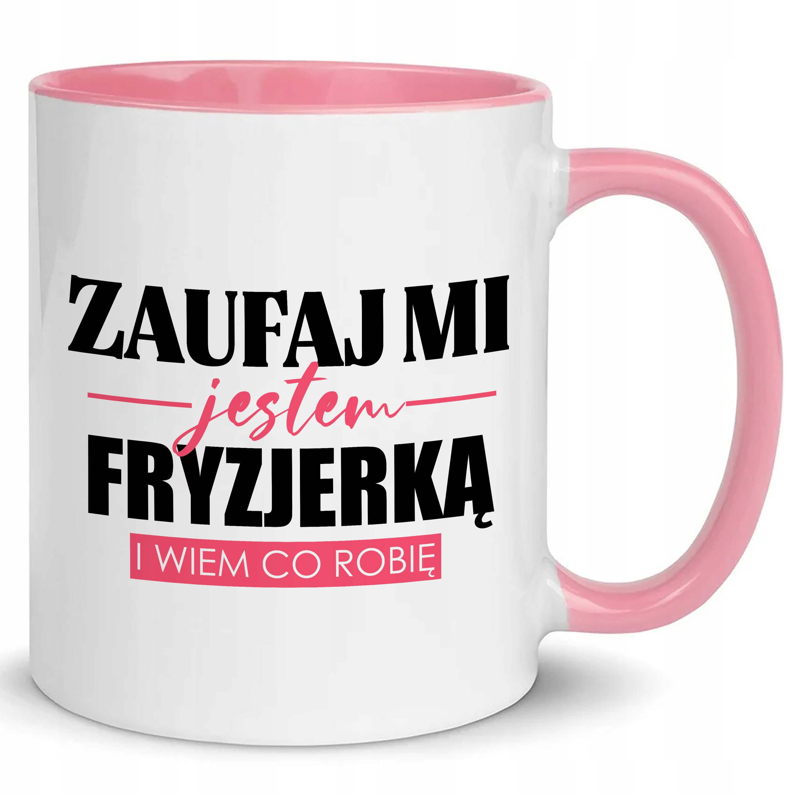 

Kubek 300ml Śmieszny dla Fryzjerki