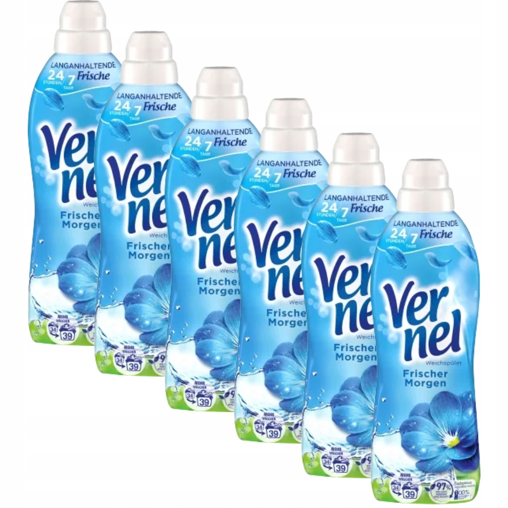 Levně Vernel Frischer Morgen tekutá aviváž 6x39 praní