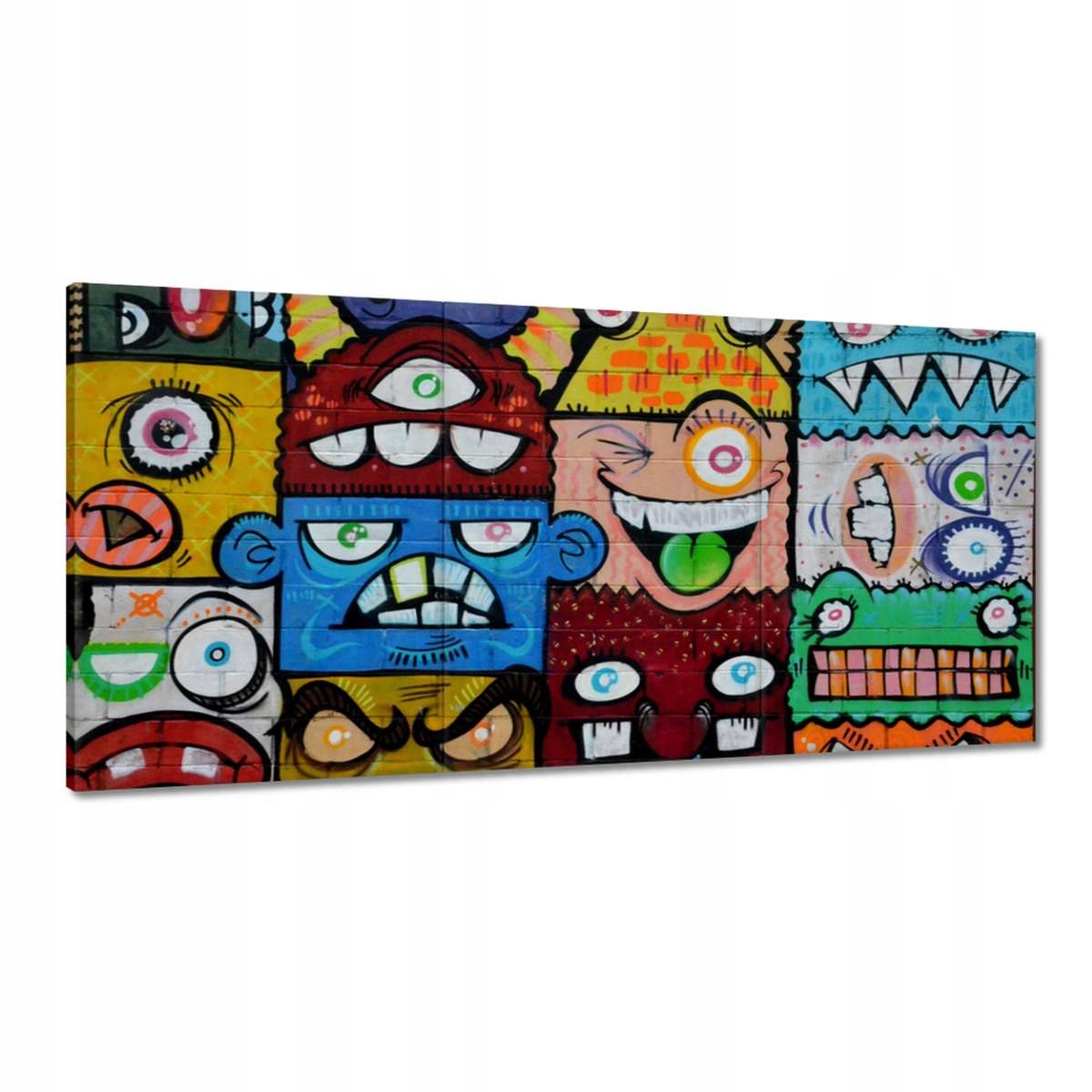 Obrazy 180x90 Graffiti Pouličné umenie