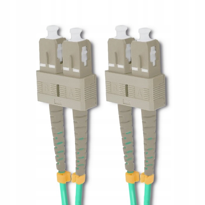 Patchcord światłowodowy SC/UPC - SC/UPC Multimode 50/125 OM4 Duplex | 5m Długość kabla 5 m