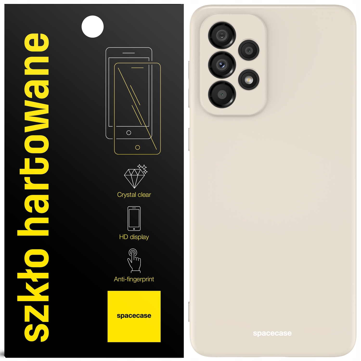 

Etui Do Galaxy A33 5G Spacecase Silicone Szkło