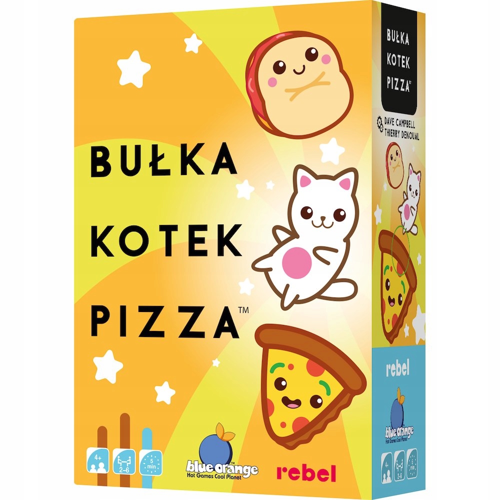 Gra planszowa Rebel Bułka, Kotek, Pizza
