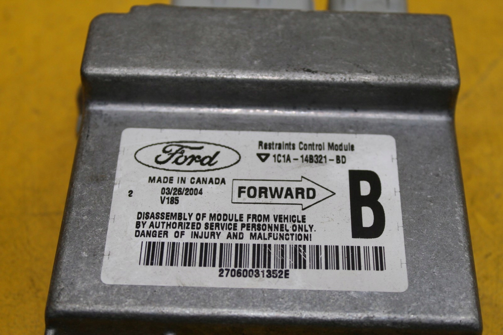 Centralina SENSOR airbag FORD TRANSIT 1C1A-14B321-B
