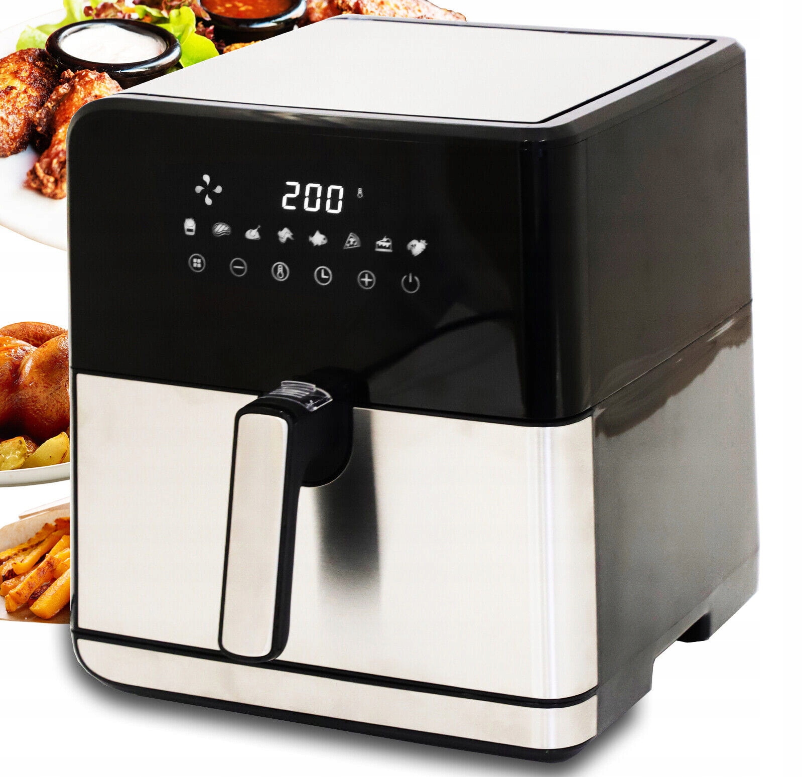 Beztuková fritéza XXL 8 l Dms HF-8E