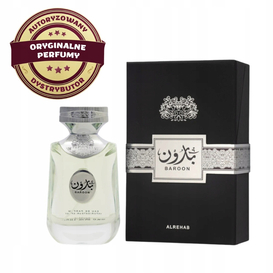 Baroon Arabské Parfémy Pánské Citrusové Svěží Pižmo 100 ml Al Rehab Edp