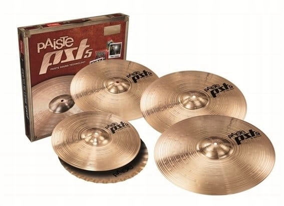 PAISTE PST5 Rock Set 14",18",20" + 16" Free