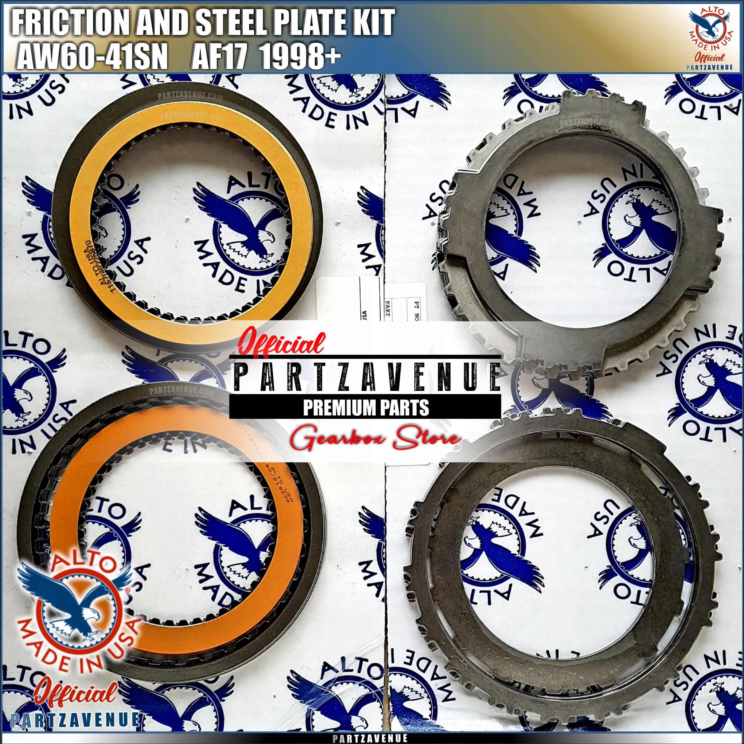 ZESTAW NAPRAWCZY TARCZ I PRZEKŁADEK AW60-41SN AF17