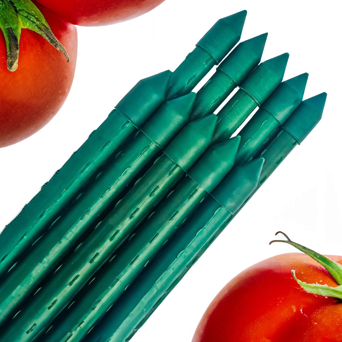 Tyczki do roślin powlekanych 11/90 cm - 10 SZTUK