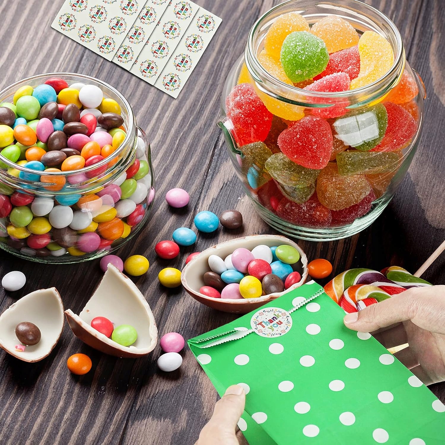 50X TORBY PREZENTOWE PAPIEROWE KOLOROWE NAKLEJKI Marka inna