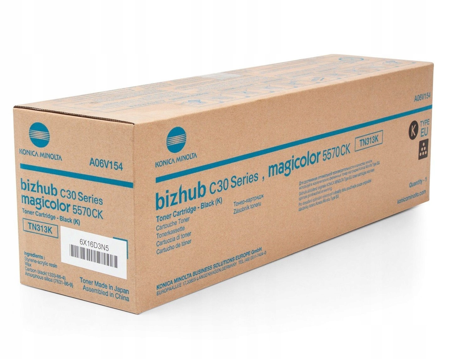 Toner TN313K Magicolor 5570CK C30P C31P