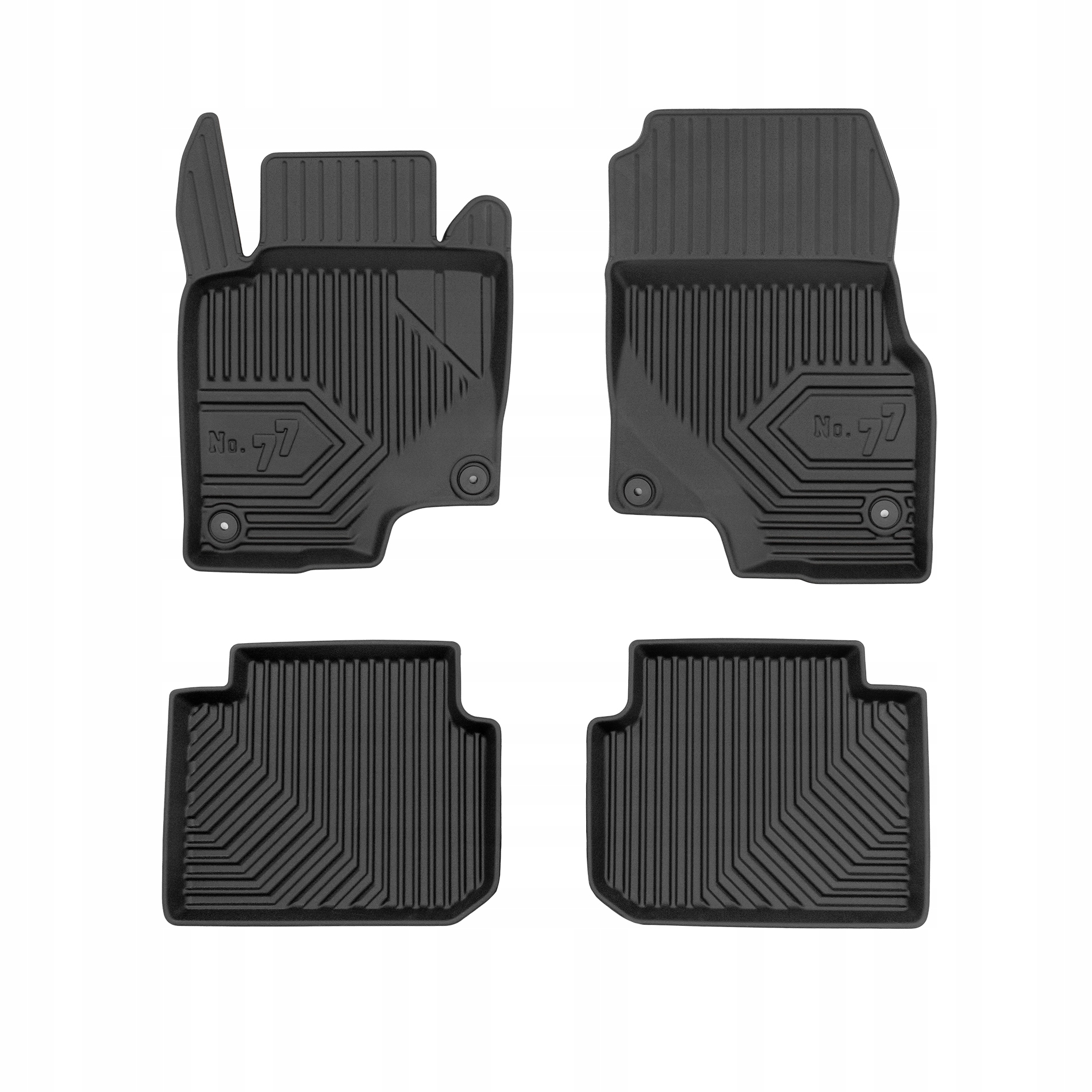 Frogum Gumové koberce č.77 pro Smart Forfour I 2004-2006