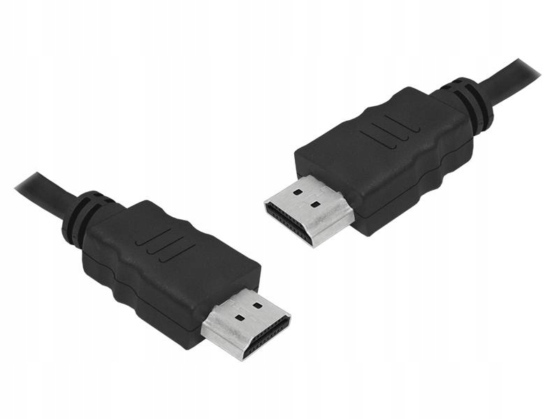 Kabel HDMI v.1.4 5m ethernet ARC 3D 4K HQ Złącza HDMI - HDMI