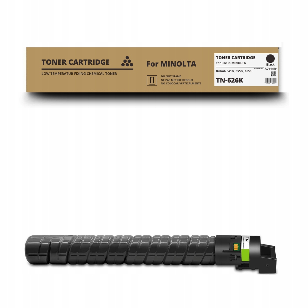 Nowy Toner TN626K (ACV1150) do Konica Minolta Bizhub C450i C550i C650i