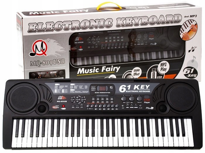 Duże Organy Keyboard MQ-809 USB MIKROFON IN0029 EAN 8698111025870