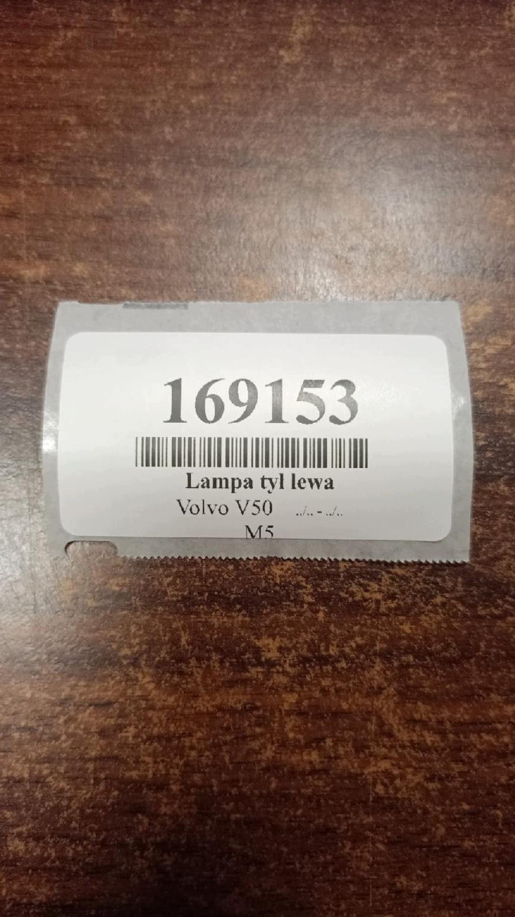 VOLVO V50 feu gauche arrière 30678745