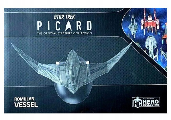 Model lodi Eaglemoss Star Trek Picard Romulan Vessel 24 cm