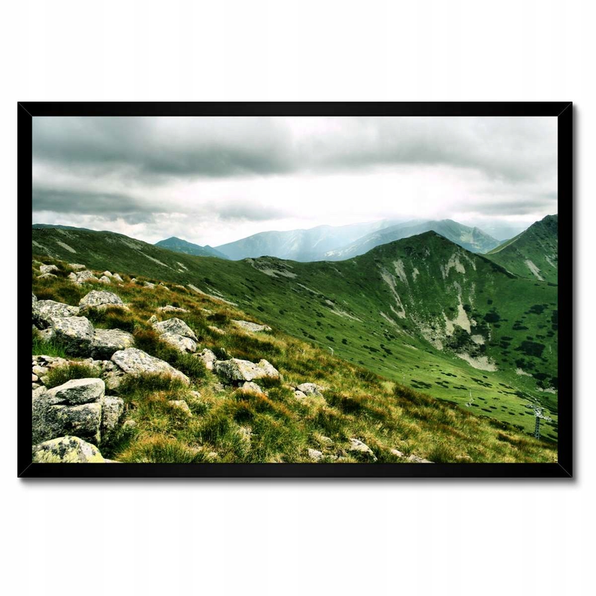 Plakáty v rámu 60x40 Vrchol Tater