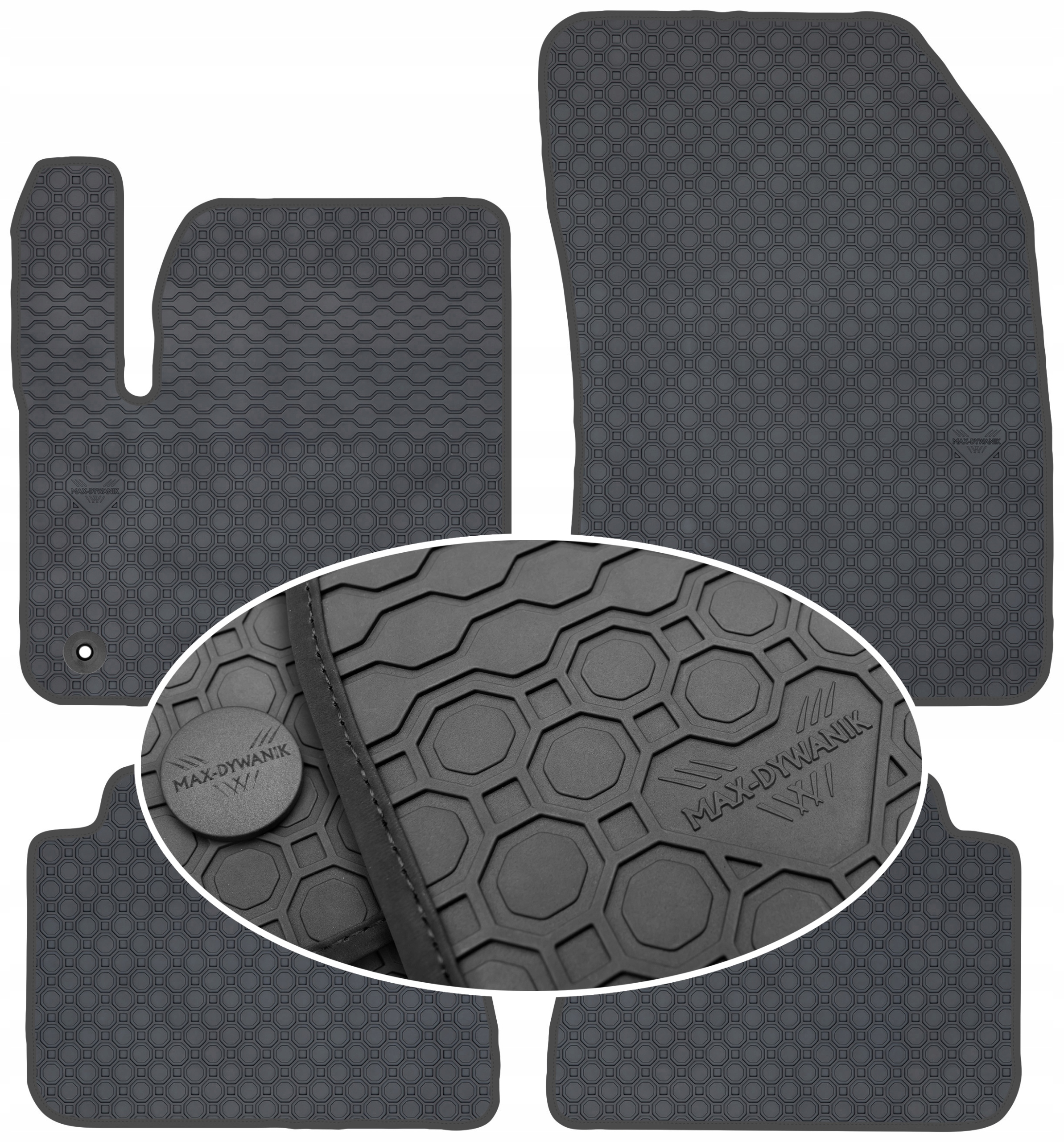 Peugeot e-2008 2020 Koberce Čierne