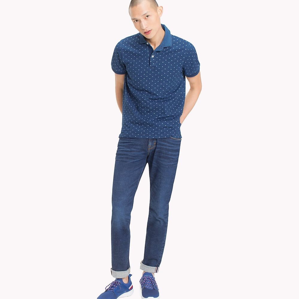 Tommy Hilfiger Polokošile Vzor Slim Fit (M)