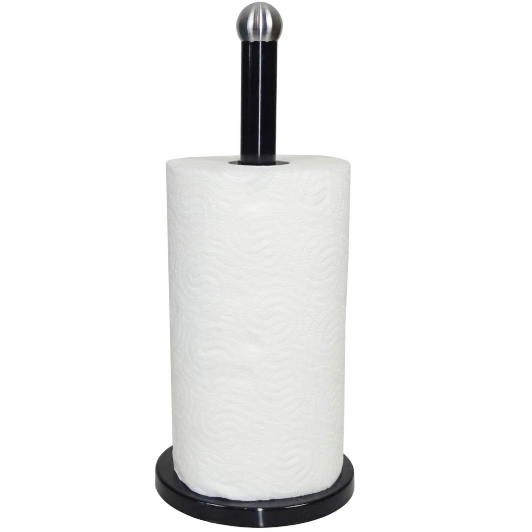 STOJAK NA RĘCZNIK PAPIEROWY KUCHENNY PAPIEROWE RĘCZNIKI CZARNY Marka Brunbeste