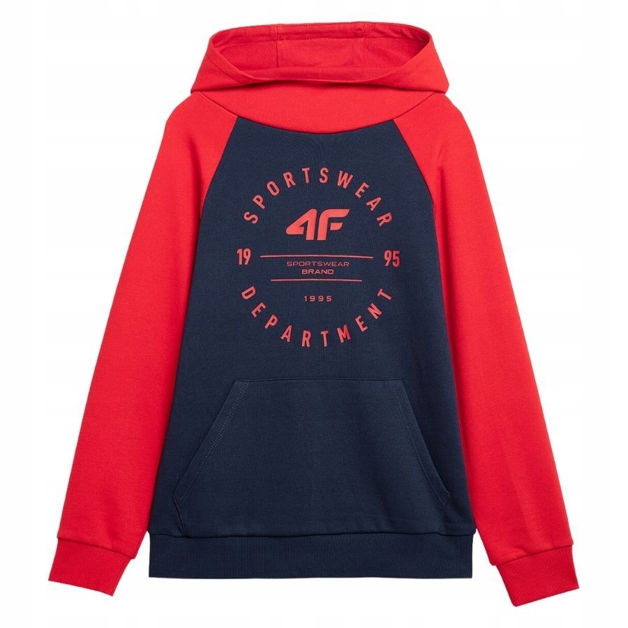 BLUZA DZIECIĘCA 4F CHŁOPIĘCA SPORTOWA DRESOWA Materiał dominujący bawełna