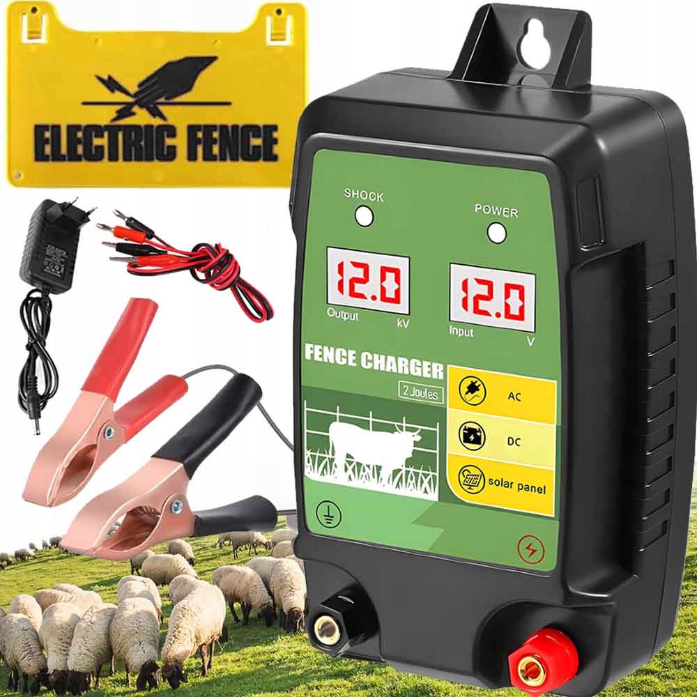 Elektrikář Pastuch 2J 12V pro psy, kočky, koně, drůbež