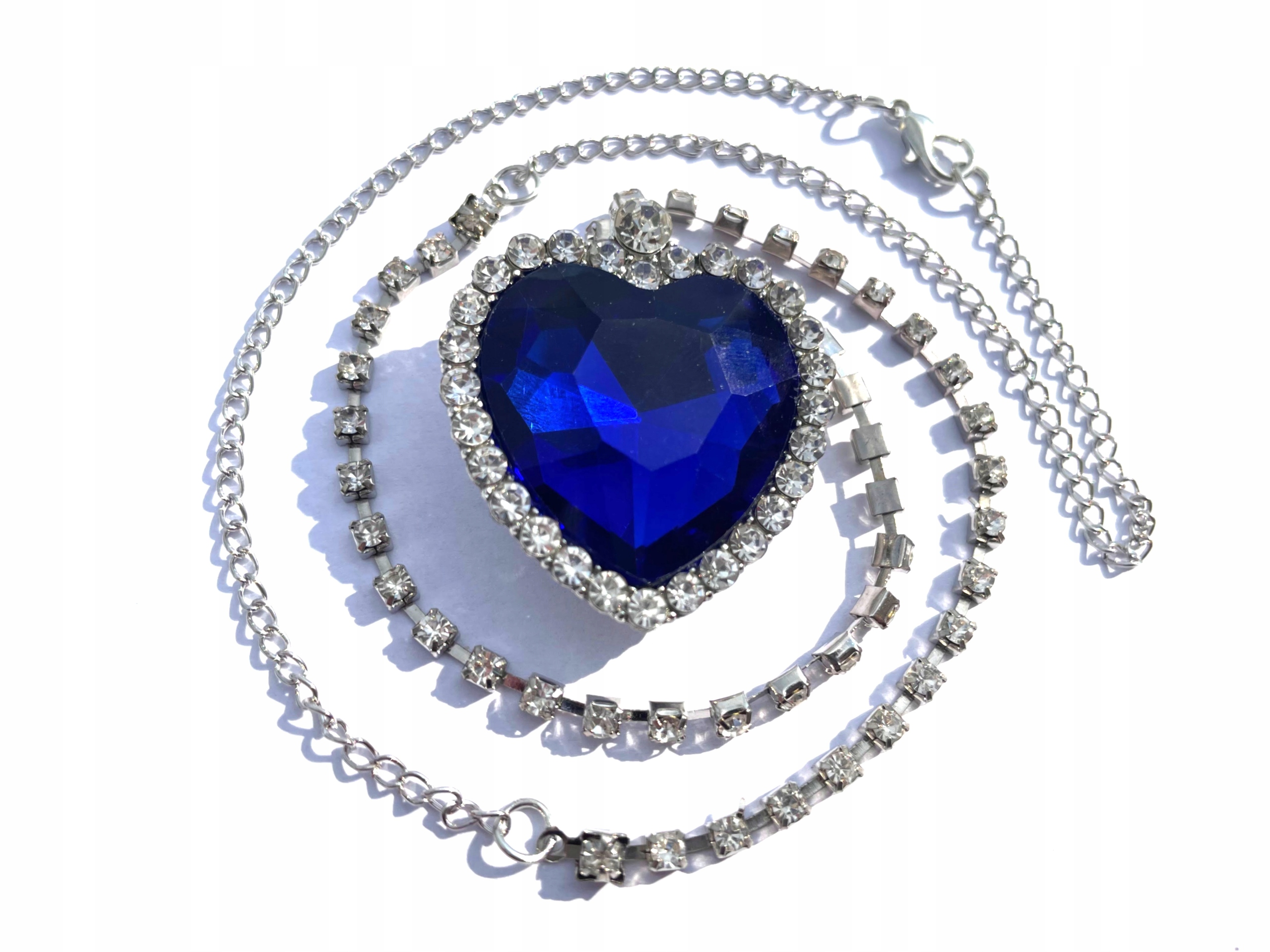 Naszyjnik serce oceanu Titanic Duży kryształ