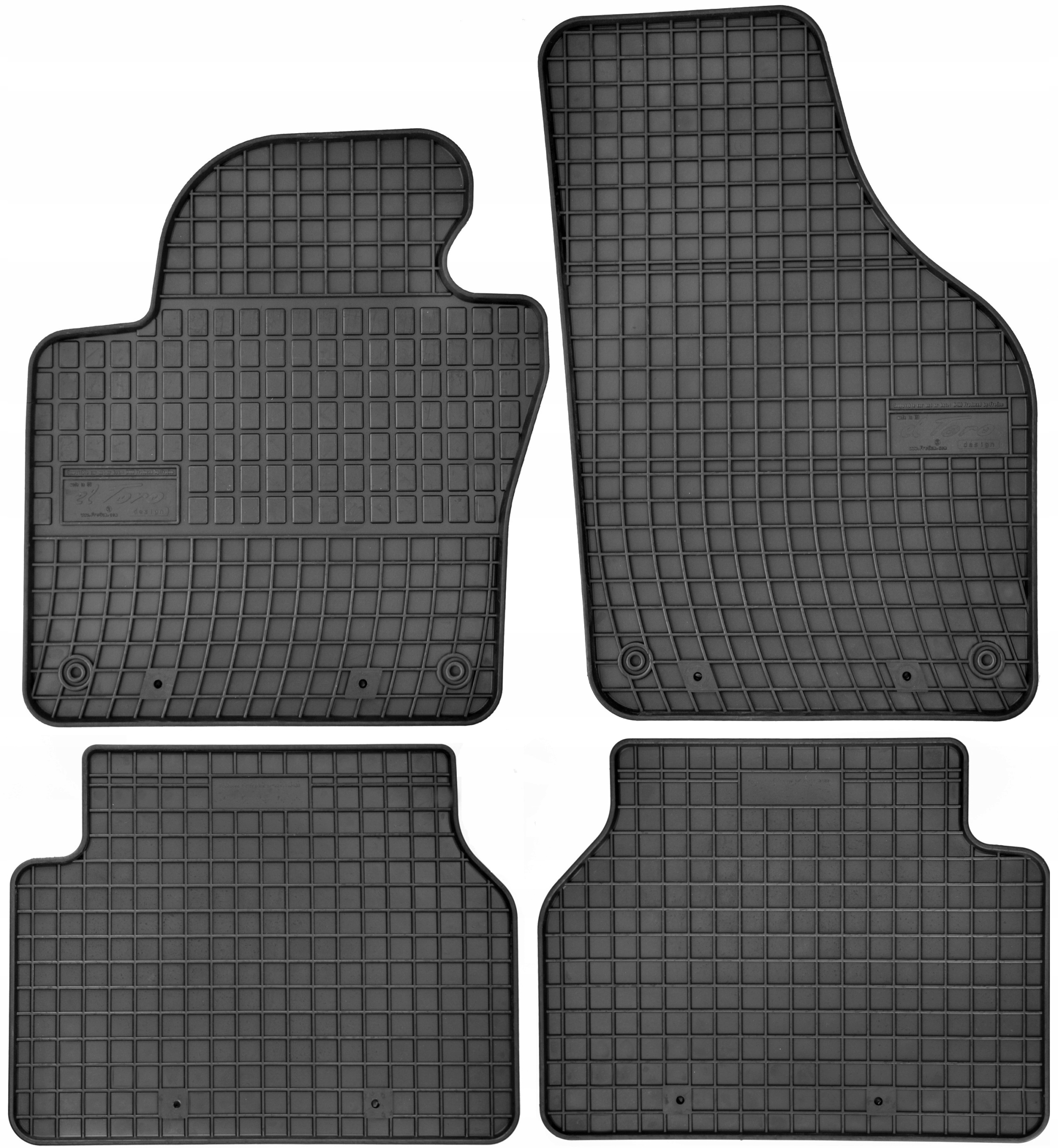 Volkswagen Tiguan I 07-16 Dywaniki Gumowe Do Auta