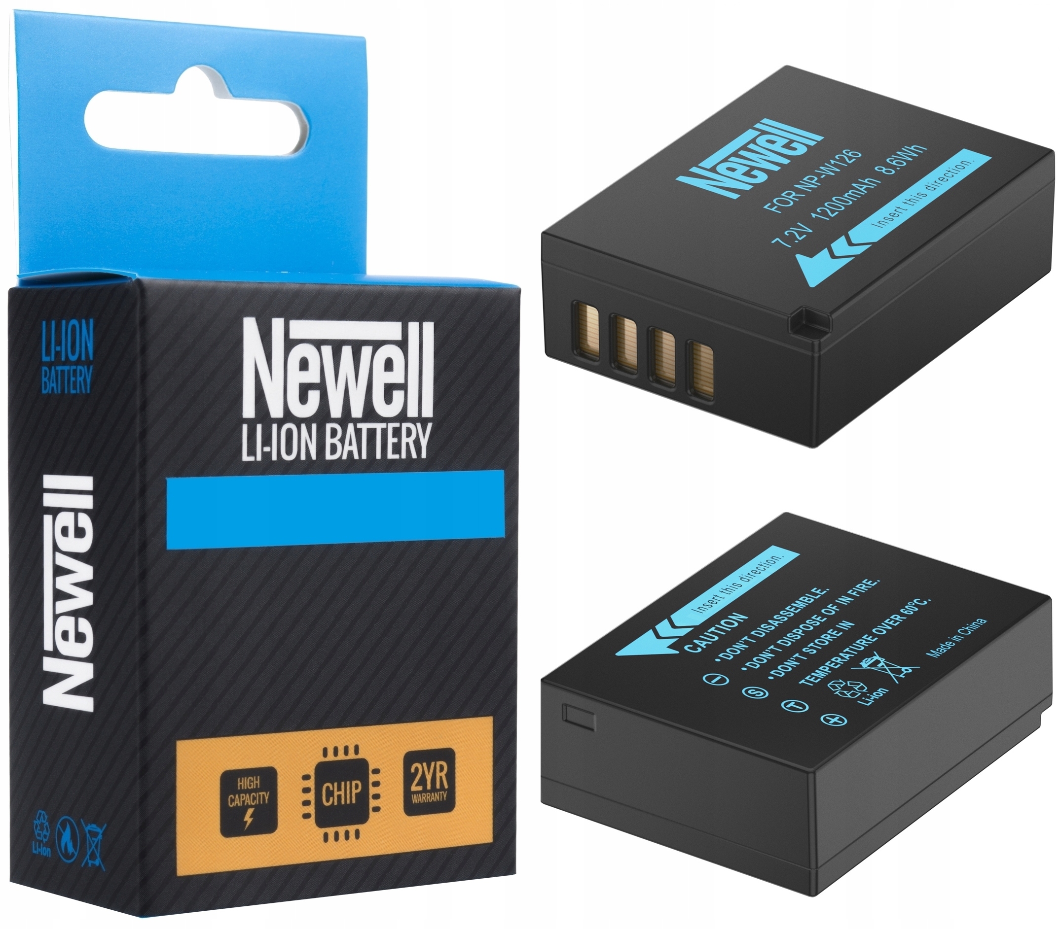 

Akumulator Newell NP-W126 do Fujifilm Finepix HS30