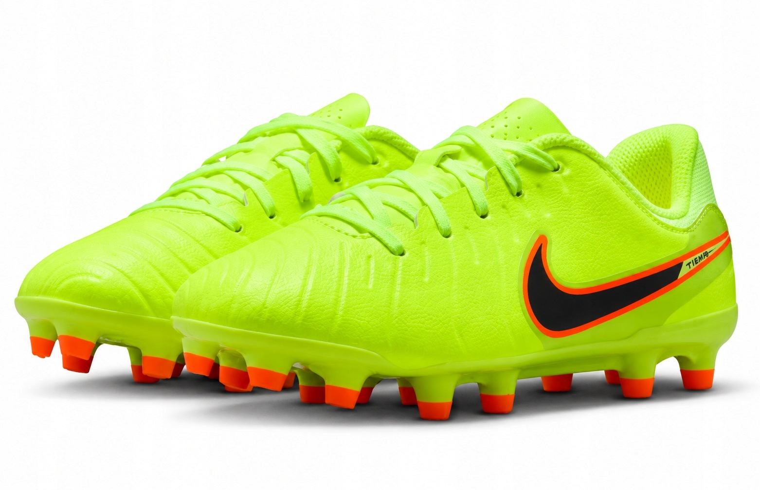 Nike Tiempo Legend 10 Academy Fg/mg Dětské Kopačky žluto-zelené vel. 38