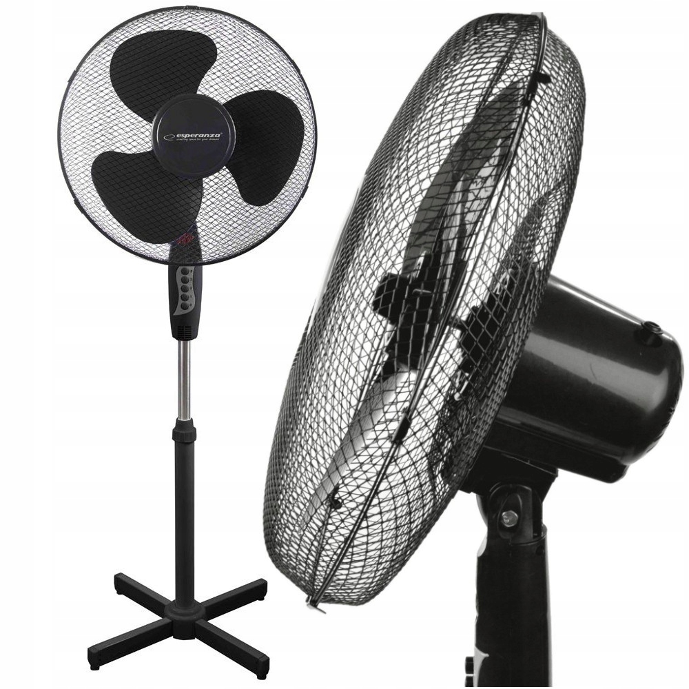 Напольный вентилятор для дома, бесшумный вентилятор, черный