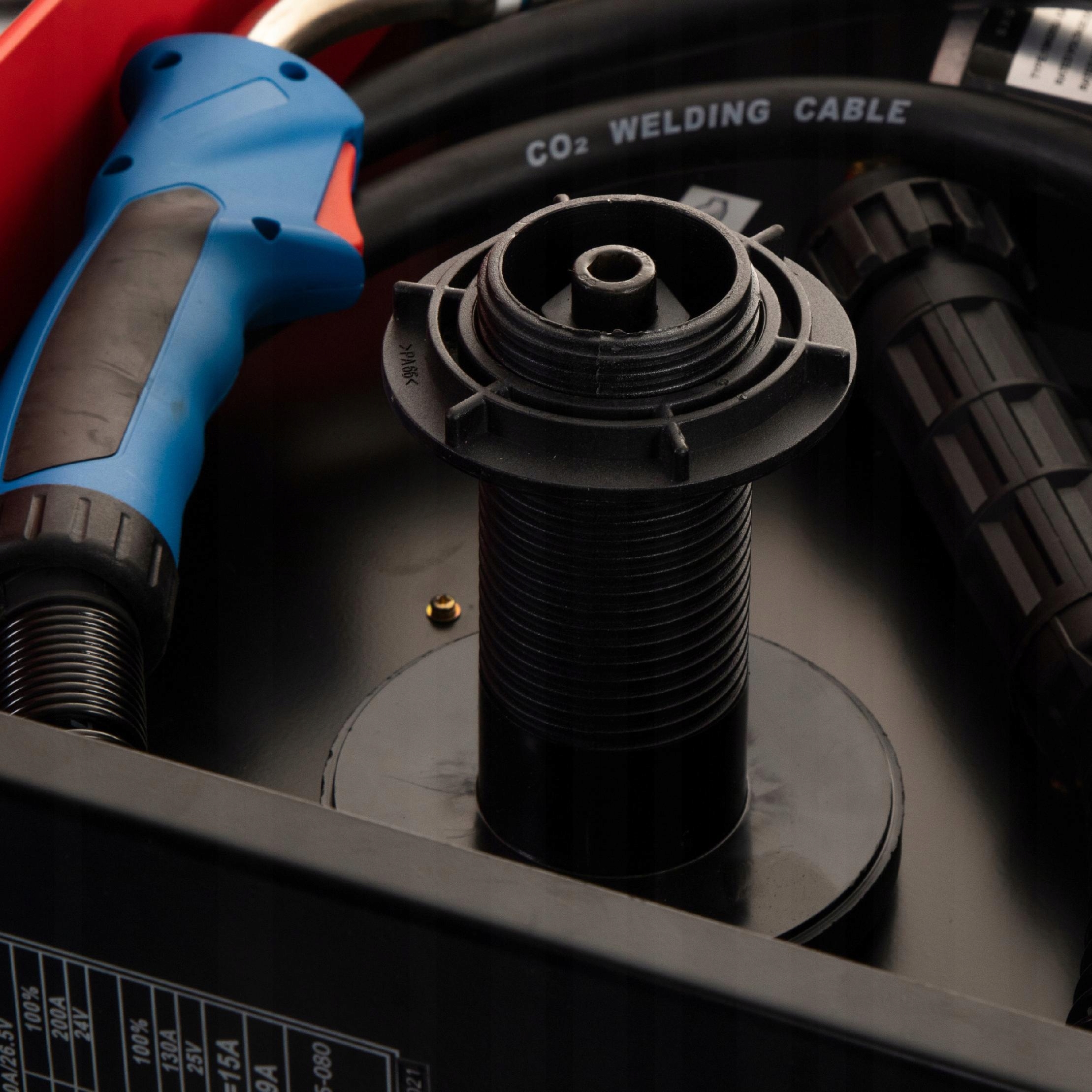 SPAWARKA INWERTEROWA IDEAL MIG 255 MMA 230V 400V 250A IGBT ALUMINIUM 4X4 Moc pobierana 7.5 kVA