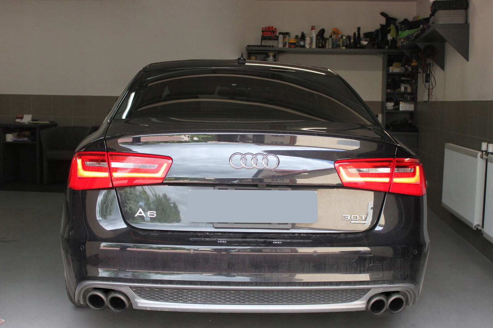 AUDI A6 C7 4G 2011-2015 SEDAN PRZED FACELIFTINGIEM DYFUZOR ZDERZAKA TYLNEGO Producent części Inny