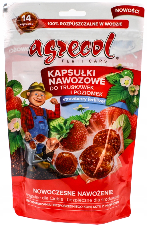 

Kapsułki Nawozowe Do Truskawek I Poziomek Agrecol