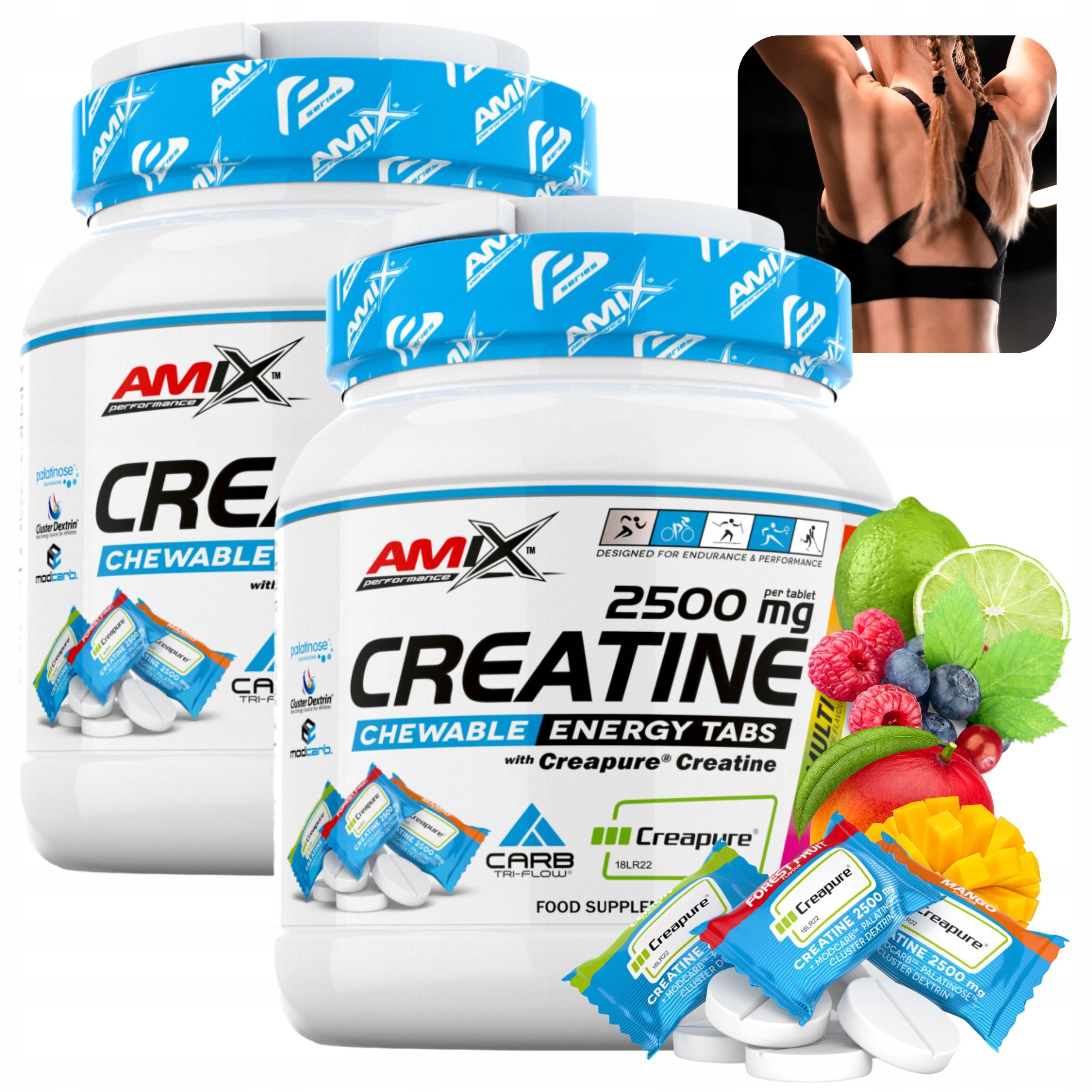 Monohydrát kreatinu v tabletách na sání Creatine Creapure Monohydrate