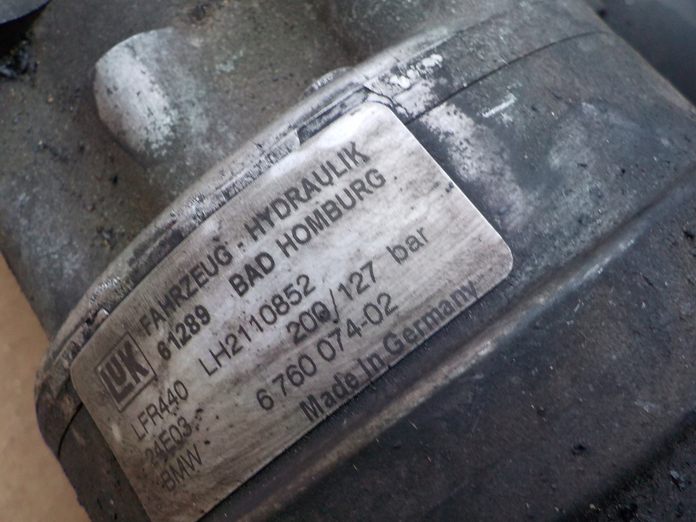 servo pumpa bmw e65 6760074