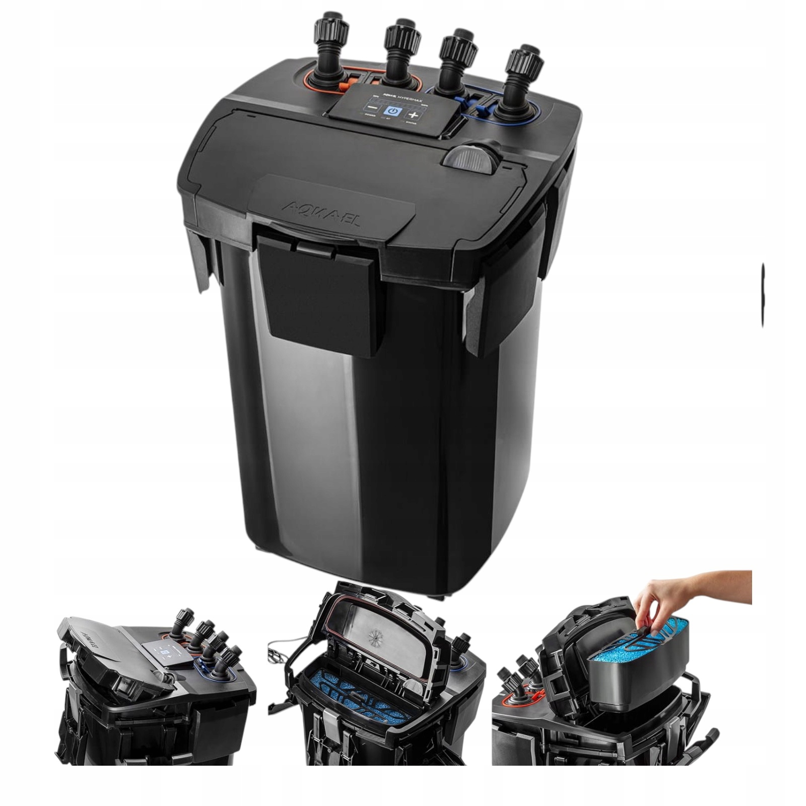 Zaawansowany technologicznie filtr kubełkowy do akwarium 200–1500 l