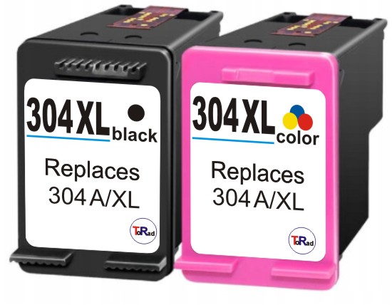 Tusze do Hp 304 XL Deskjet 2600 2620 2630 3720 3732 Envy 5010 5020 5052