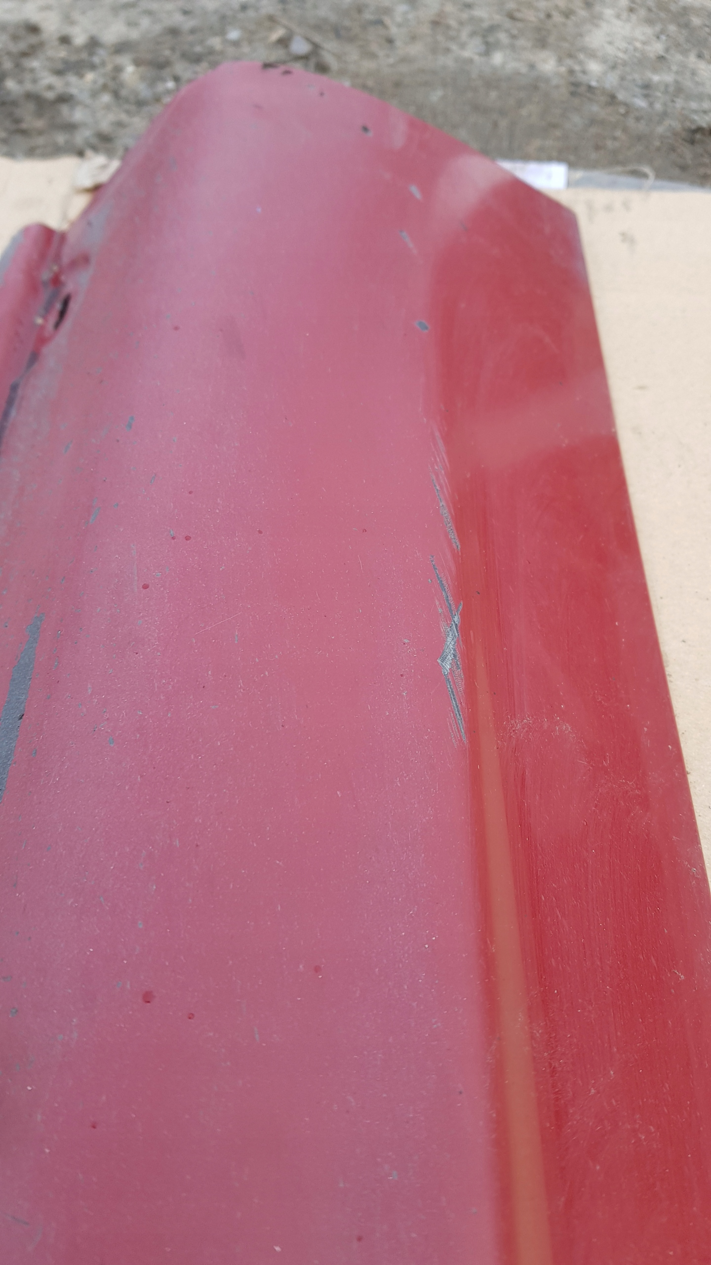BMW E46 moulding threshold cover KOMBI ZIEGELROT