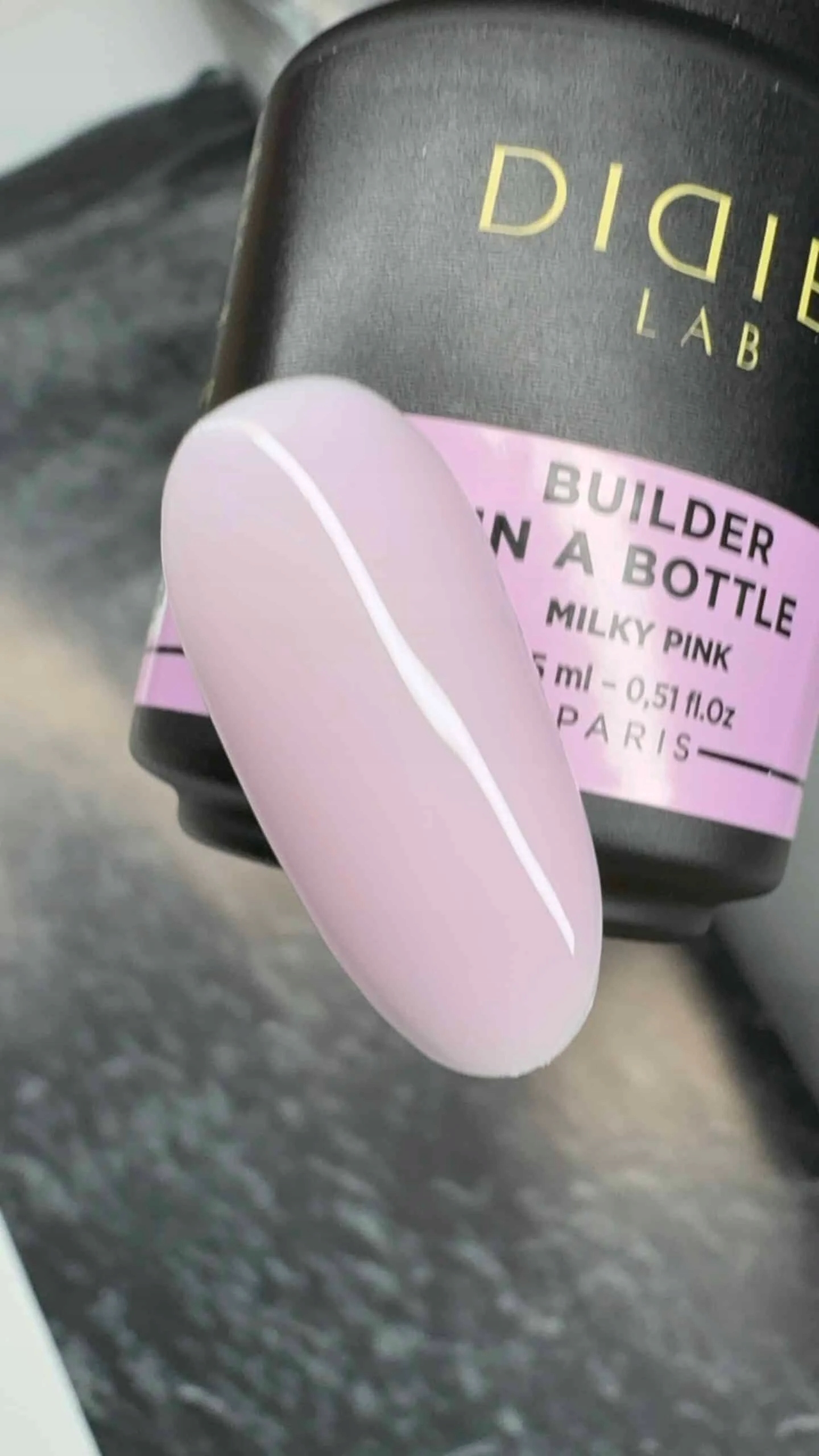 ŻEL BUDUJĄCY W BUTELCE "DIDIER LAB", MILKY PINK, 15ML Marka Didier Lab