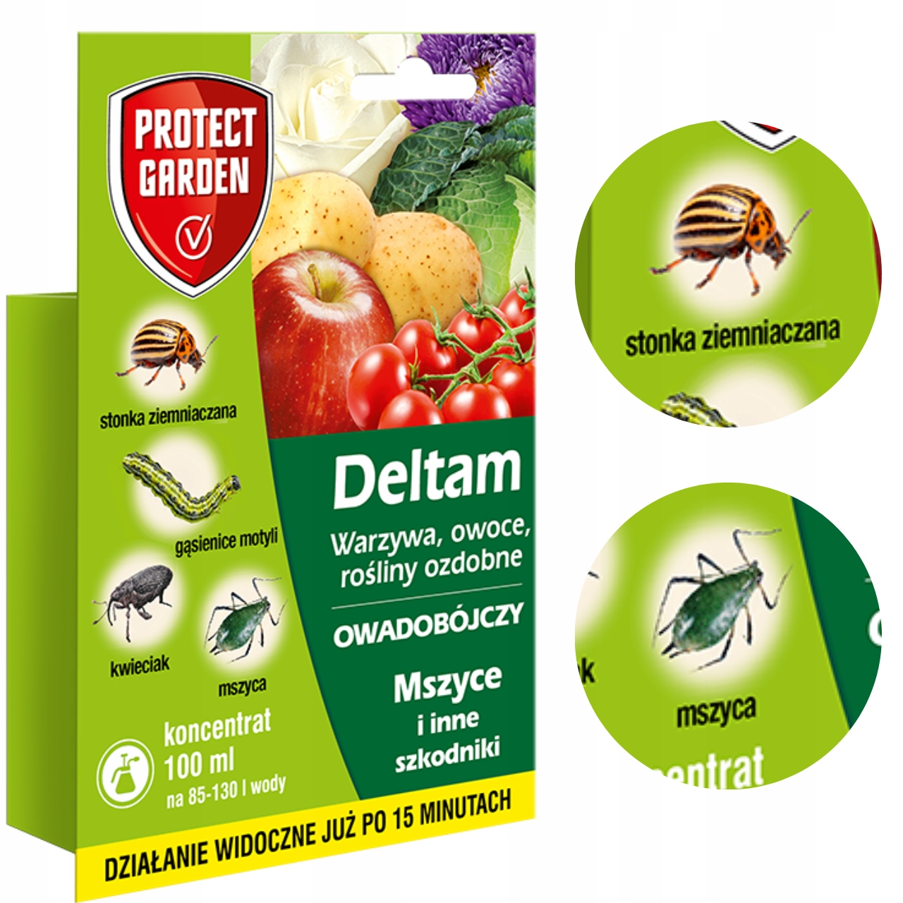 

Decis Deltam 100ml Na Mszyce Kwieciak Stonka