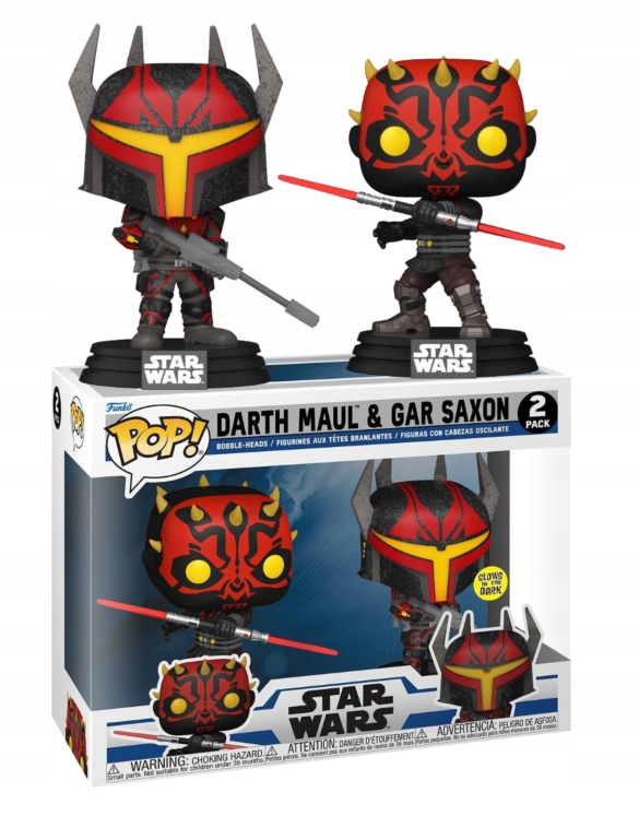 Funko Pop! Darth Maul & Gar Saxon Balení 2 ks Star Wars