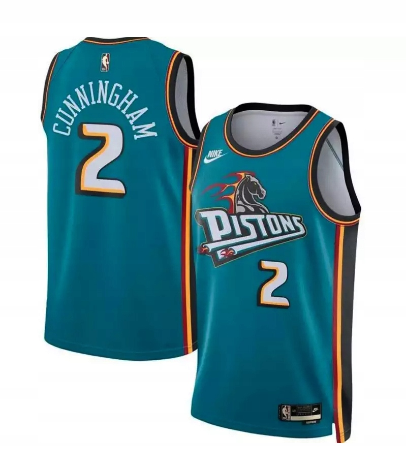 Tričko Nba Swingman Nike Pistons Cunningham Classic Ed. DO9445-483 XXL