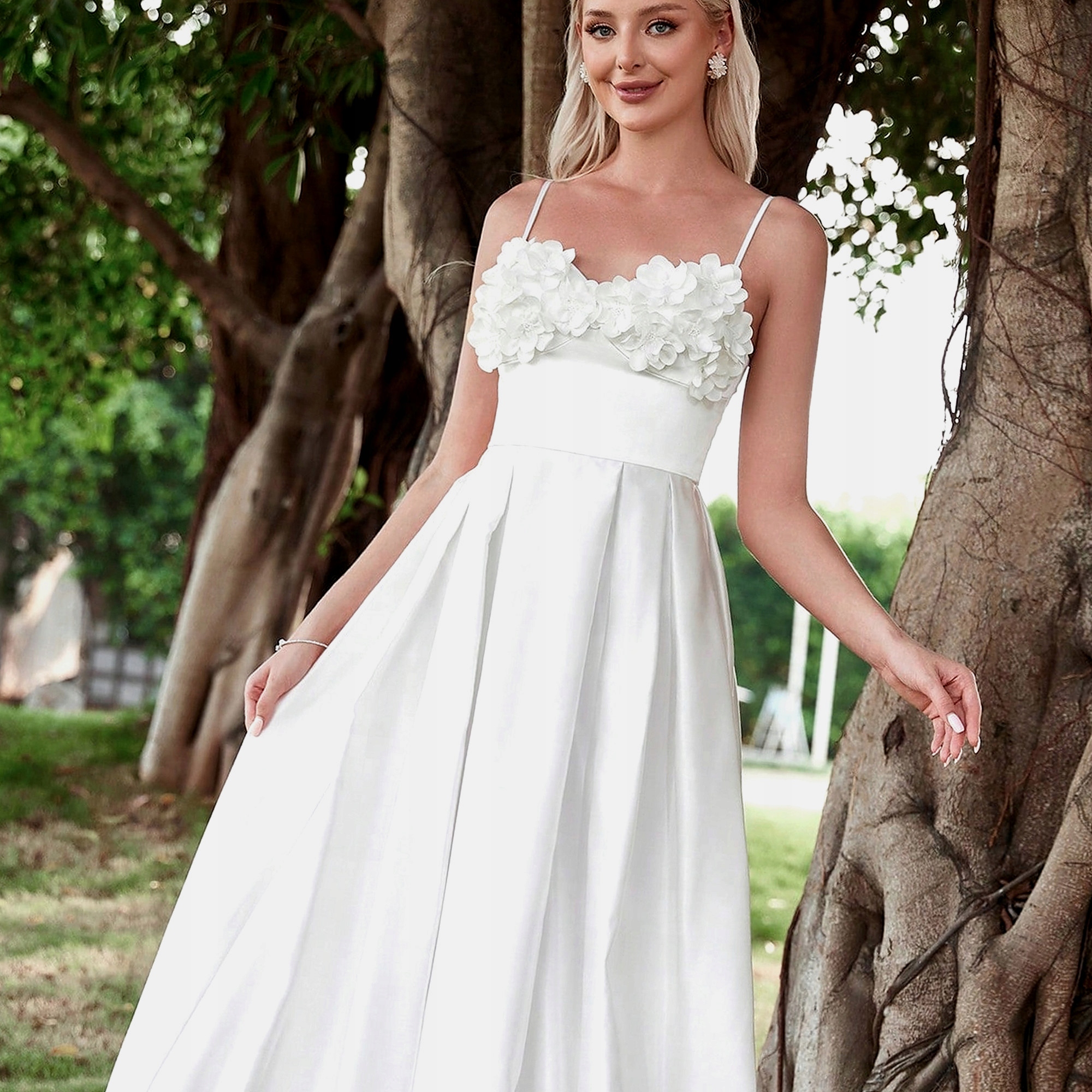 Svatební šaty Empire Na Ramínkách Stynová Faeriesty Ecru M 38