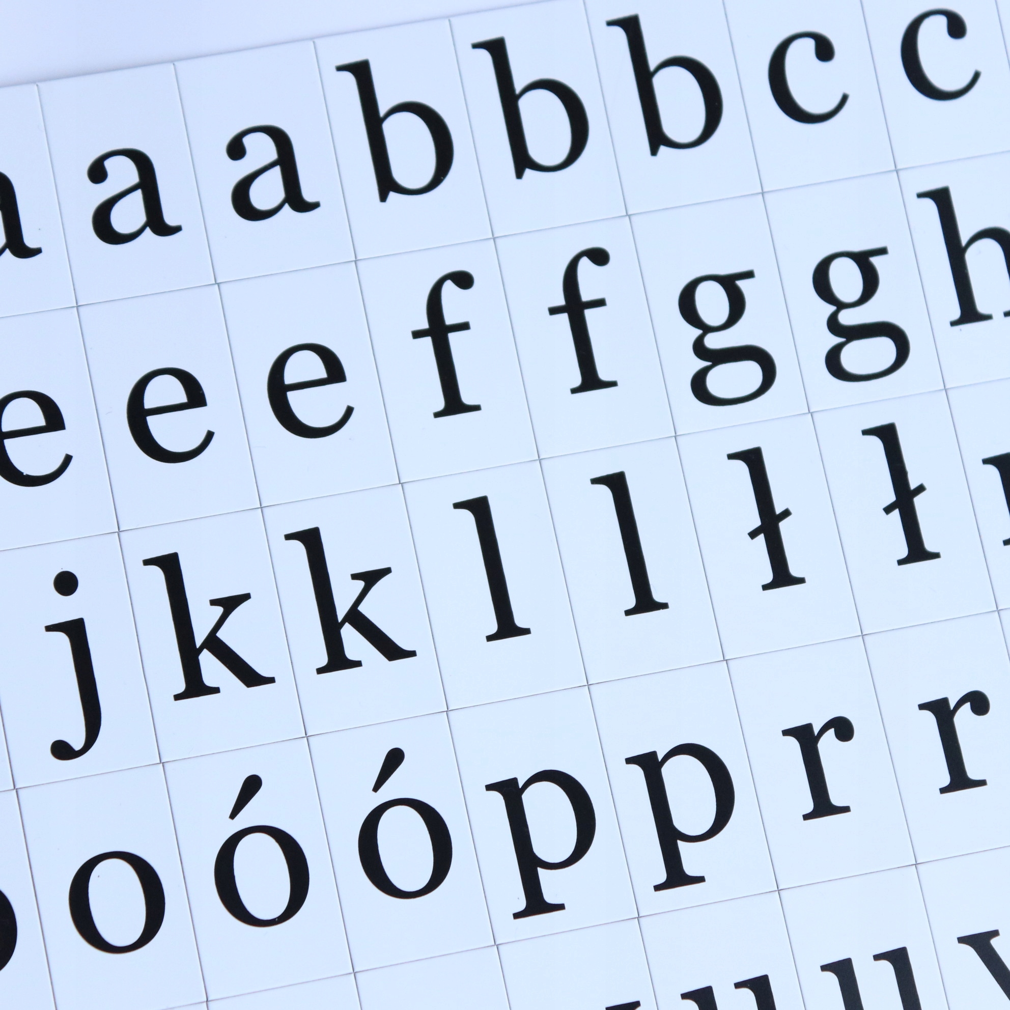 Szkolny Alfabet Magnetyczny dla Dzieci, MagWords