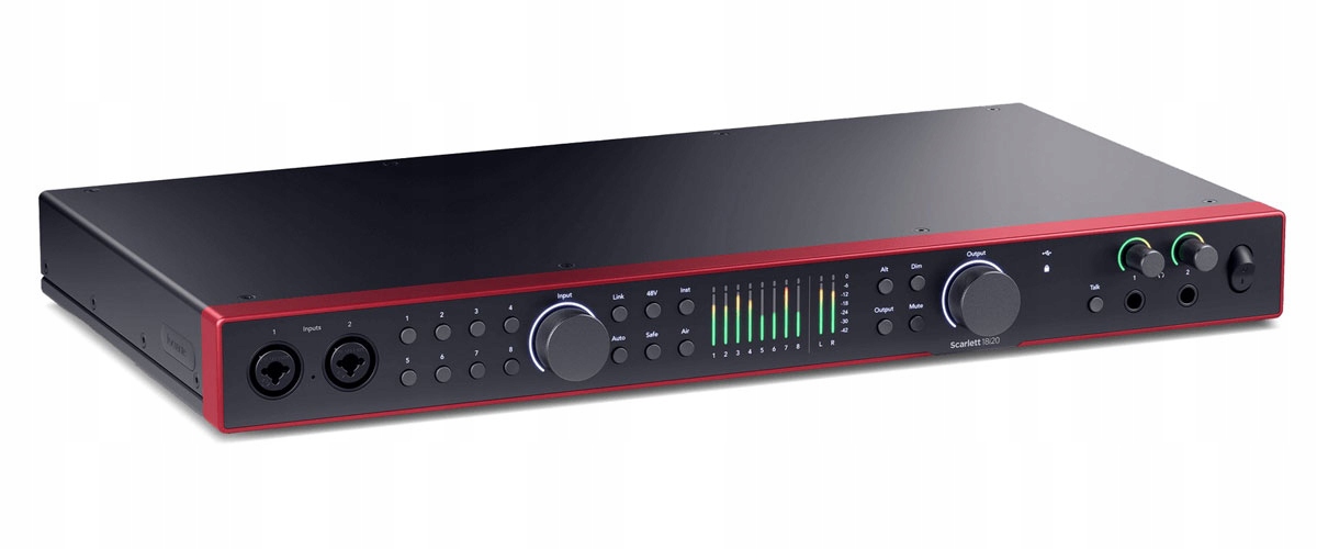 Focusrite Scarlett 18i20 4th Gen Študijné rozhranie
