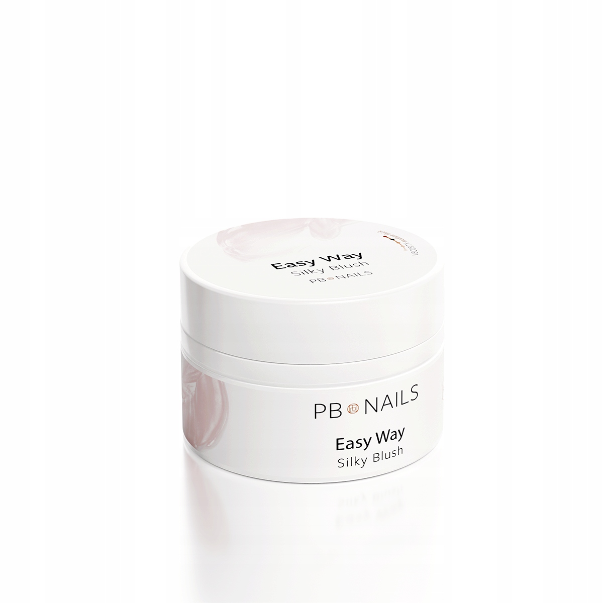 Stavební gel růžovo-béžový nude Pb Nails Easy Way Silky Blush 50 g